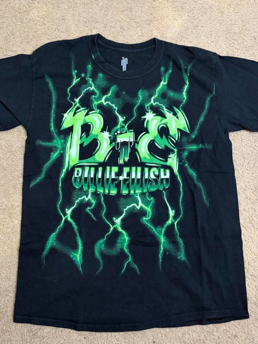 Billie Eilish black shirt